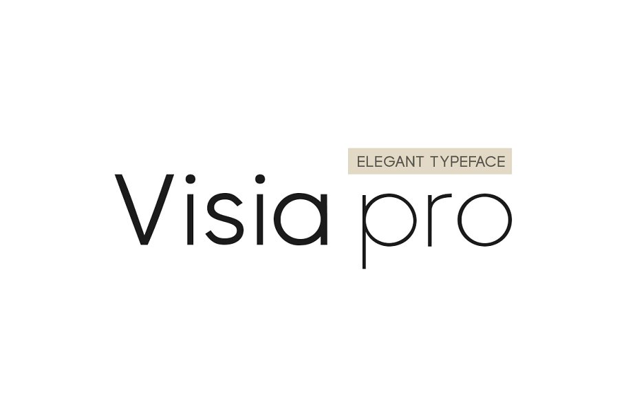 フォント Visia Pro